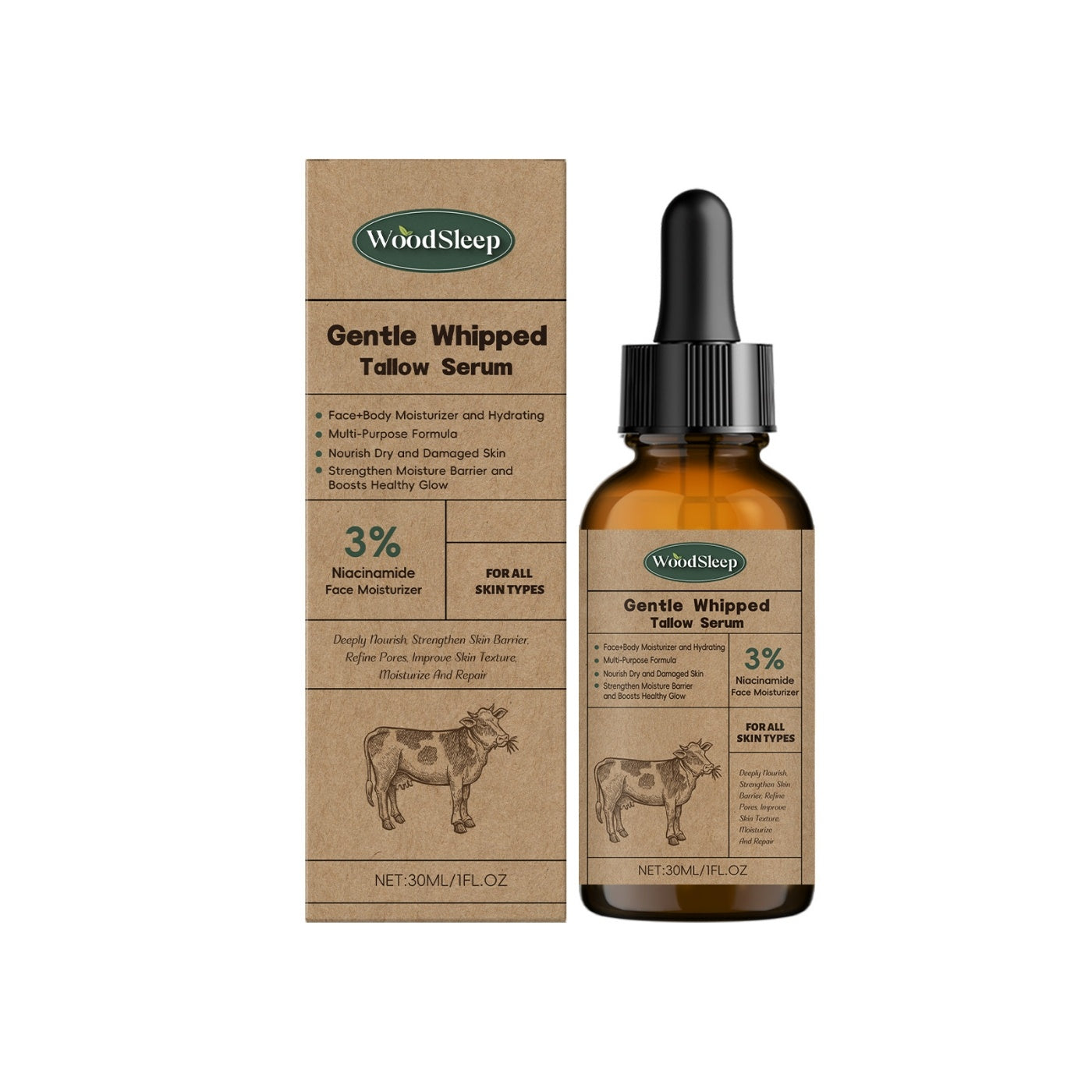 Whipped Beef Tallow Serum