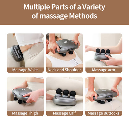6-Head Smart Massager